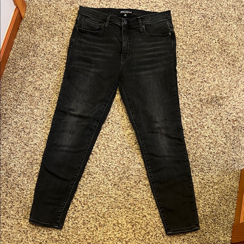 J. Crew Black Denim Jeans